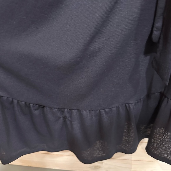 Gibsonlook Navy Asymmetrical One Shoulder Cocktail Dress - Picture 4 of 4